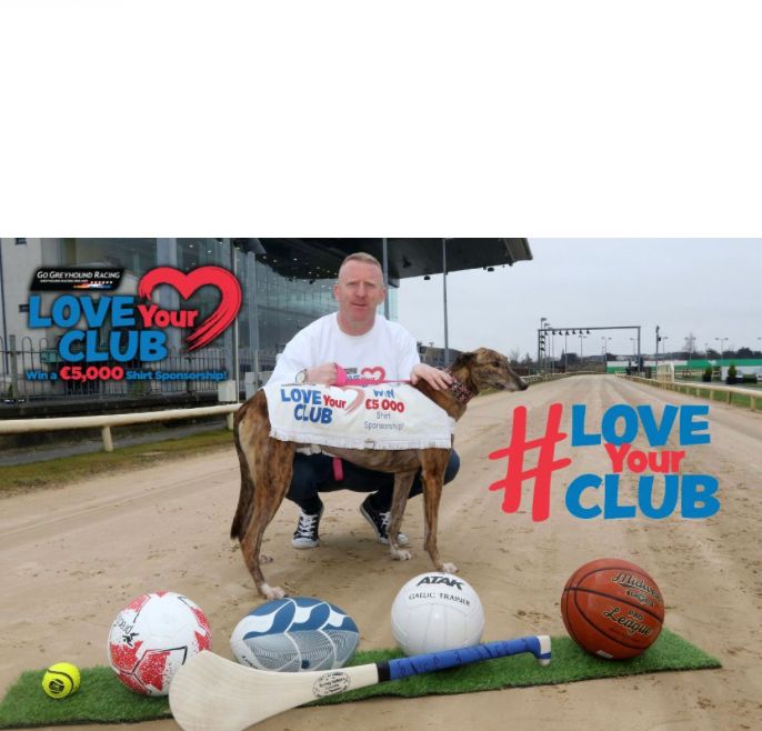 John Mullane Launches Love Your Club Campaign With Greyhound Racing Ireland