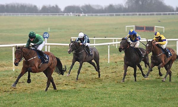 Mullins' Coco Masterpiece Takes First, Leading Stablemates in Complete Sweep of Bumper Race