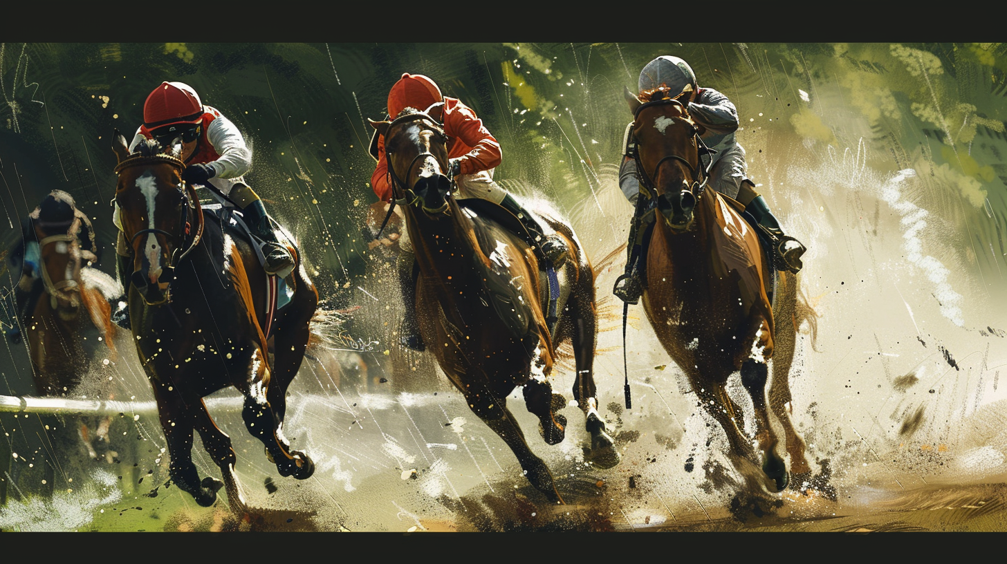 Horse racing. Source: Midjourney 