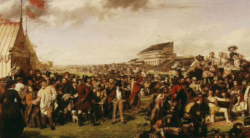 William Powell Frith's Iconic Crowd Scene Immortalizes the Thrilling Atmosphere of the Epsom Derby
