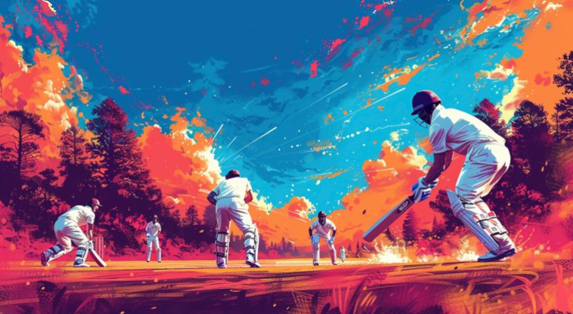 Cricket match. Source: Midjourney