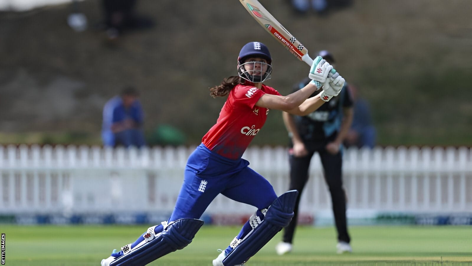 Maia Bouchier scored 91 runs in the fourth T20 match, securing the series win for New Zealand against England