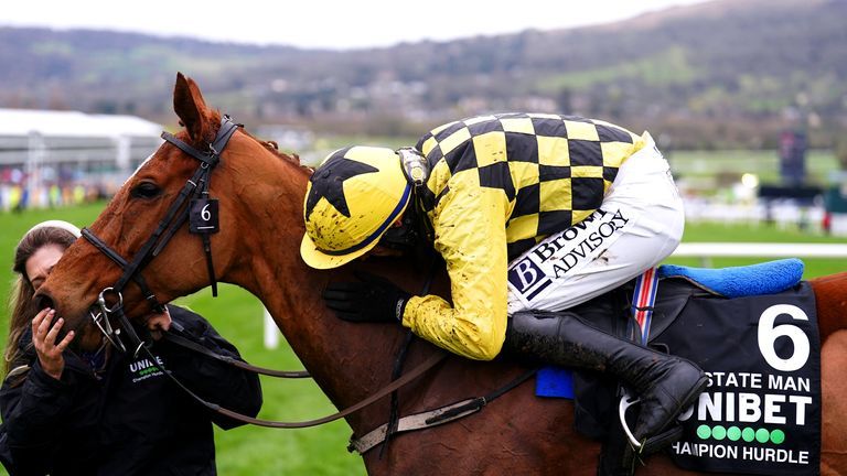 Flawless Victory for State Man in Champion Hurdle
