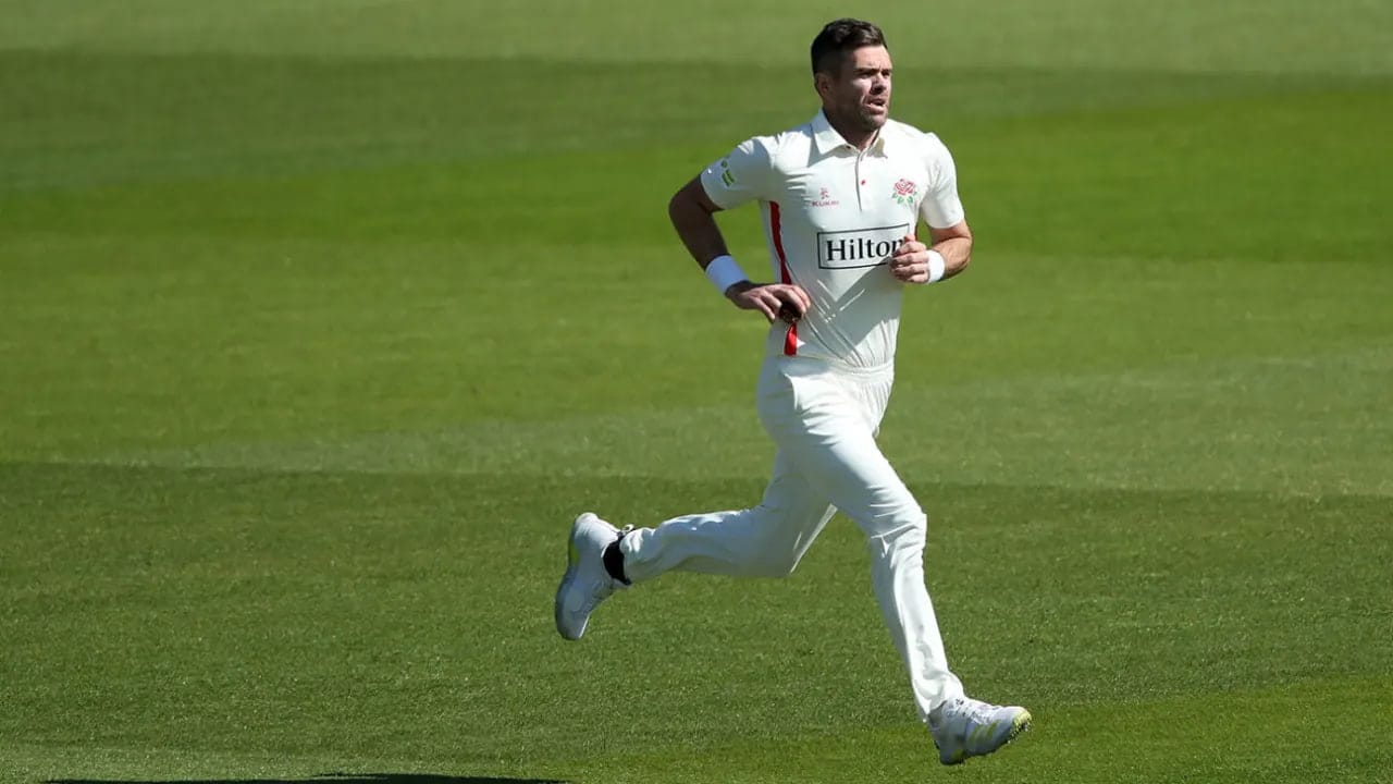 It is unlikely that James Anderson will play for Lancashire before June